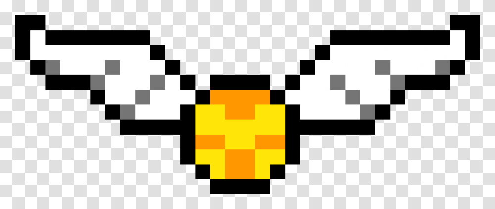 The Golden Snitch Pixel Art Harry Potter, Pac Man Transparent Png
