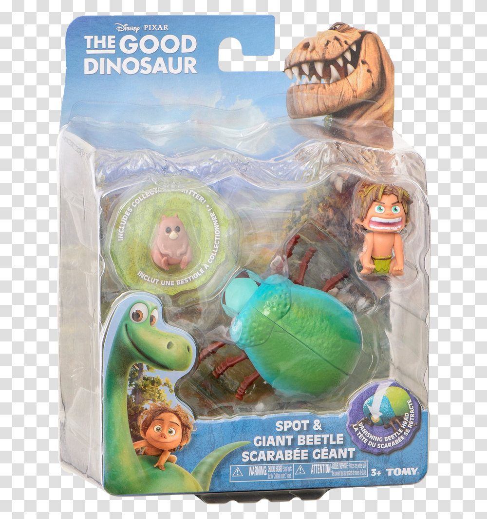 The Good Dinosaur Basic Figure Spot Ampamp, Figurine, Toy, Doll, Reptile Transparent Png