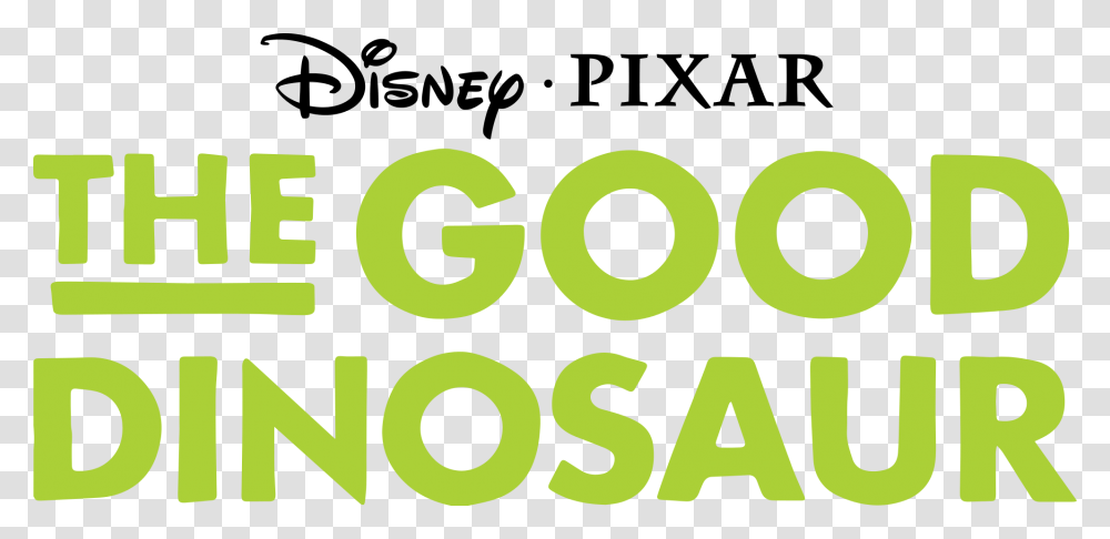 The Good Dinosaur Logo Walt Disney Good Dinosaur Logo, Text, Word, Alphabet, Number Transparent Png