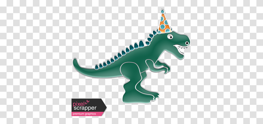 The Good Life June Birthday Elements Enamel Trex 1 Birthday T Rex, Reptile, Animal, Crocodile, Alligator Transparent Png