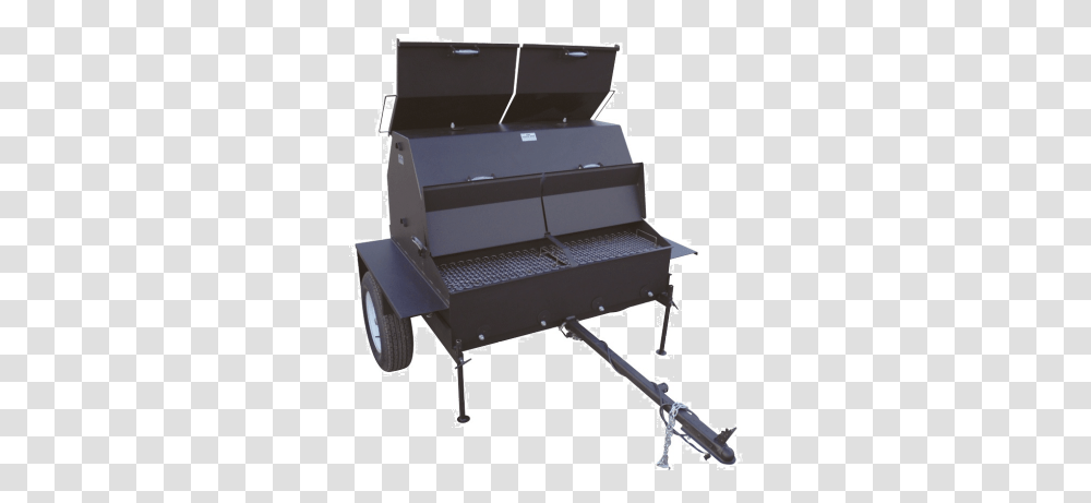 The Good One Trail Boss Trailer Smoker This Is The Big Boy Good One Trail Boss, Chair, Furniture, Piano, Leisure Activities Transparent Png