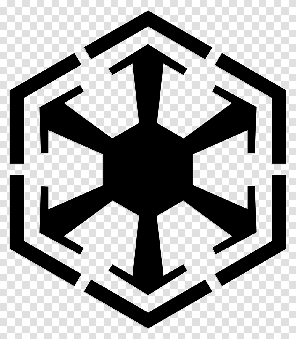 The Grand Imperial Military Sith Empire Logo, Stencil, Snowflake, Pattern Transparent Png