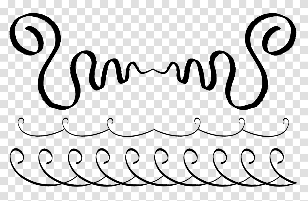 The Graphics Monarch Royalty Free Doodle Borders Hand Drawn, Nature, Outdoors, Sea, Water Transparent Png