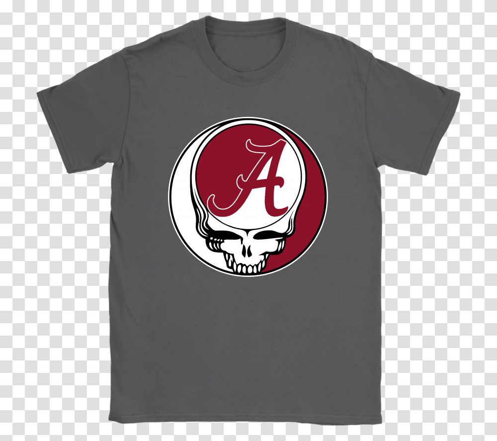 The Grateful Dead X Alabama Crimson Tide Logo Ncaa Shirts Girl Love Tennessee Titans, Clothing, Apparel, T-Shirt, Label Transparent Png