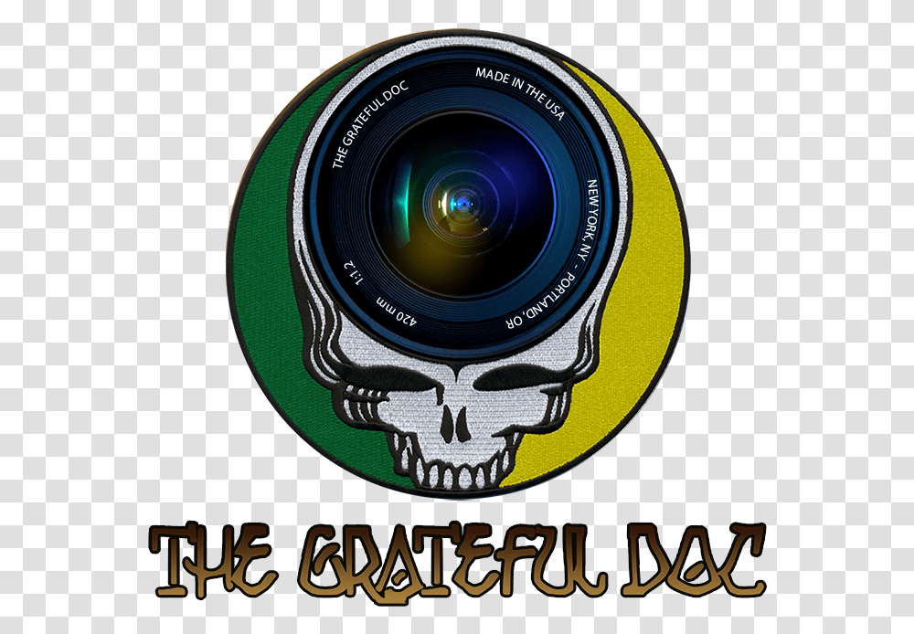 The Grateful Doc Photography Logo Grateful Dead Steal Your Face, Camera Lens, Electronics Transparent Png