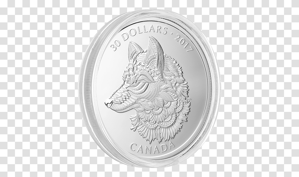 The Great Grey Wolf, Silver, Coin, Money, Bird Transparent Png