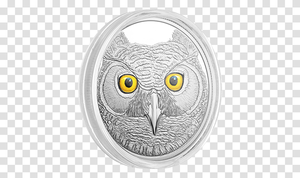 The Great Horned Owl Circle, Bird, Animal, Beak, Rug Transparent Png