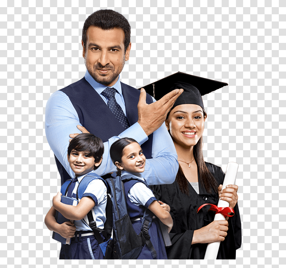 The Great India Education Fair Style Graduation, Tie, Accessories, Accessory, Person Transparent Png
