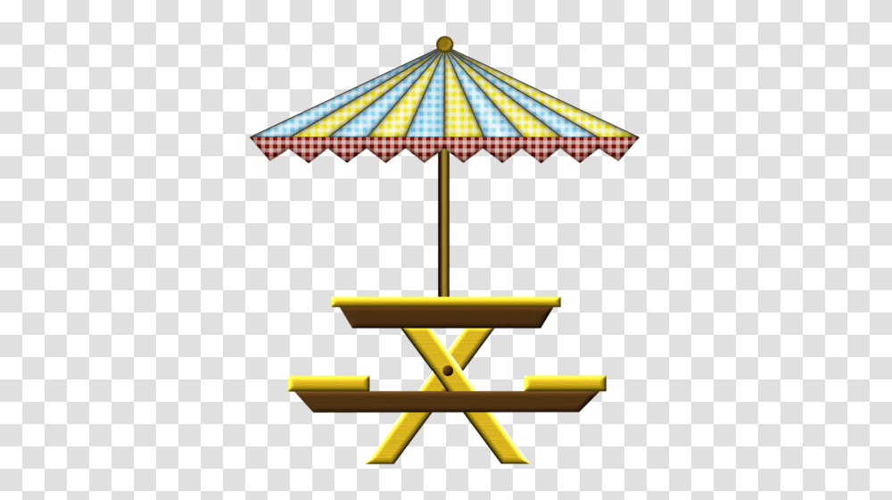 The Great Outdoors Clipart Picnic Picnic Table, Lamp, Patio Umbrella, Garden Umbrella, Cross Transparent Png