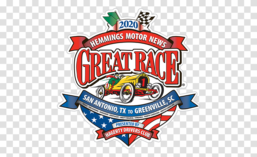 The Great Race Great Race 2019, Logo, Symbol, Trademark, Wheel Transparent Png