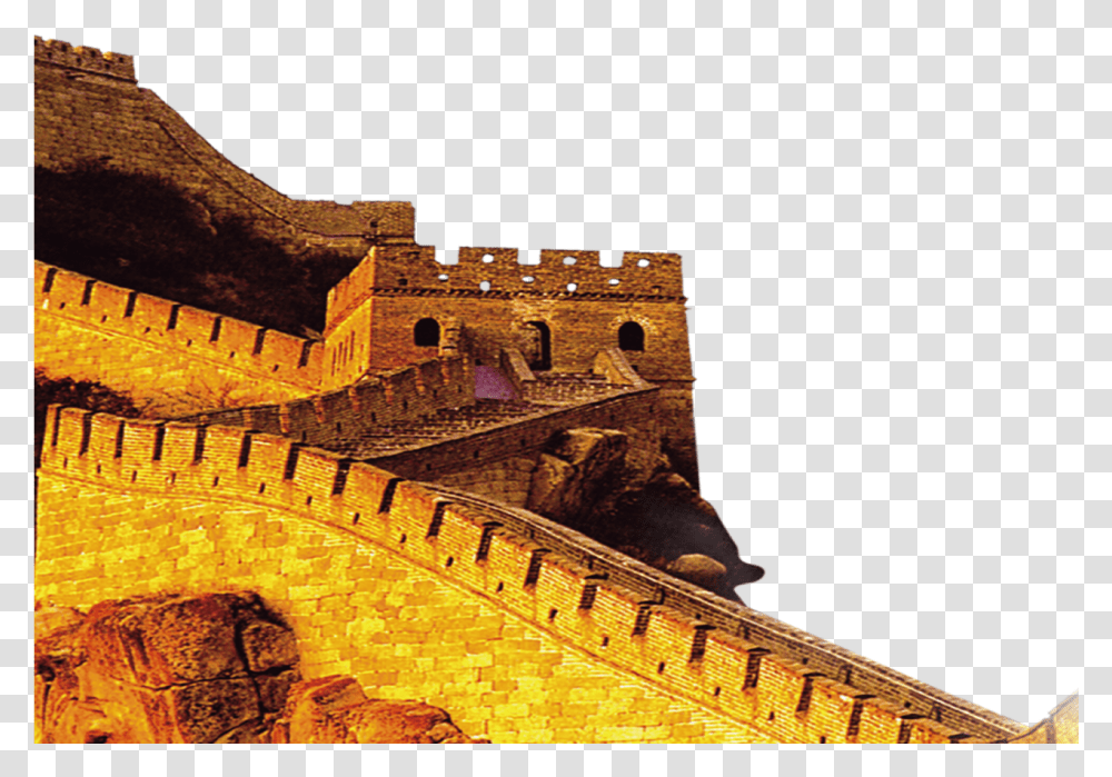 The Great Wall Of China Image Great Wall Of China, Castle, Architecture, Building, Fort Transparent Png