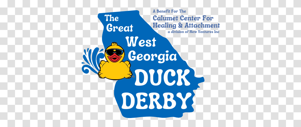 The Great West Georgia Duck Derby Language, Poster, Advertisement, Text, Pac Man Transparent Png
