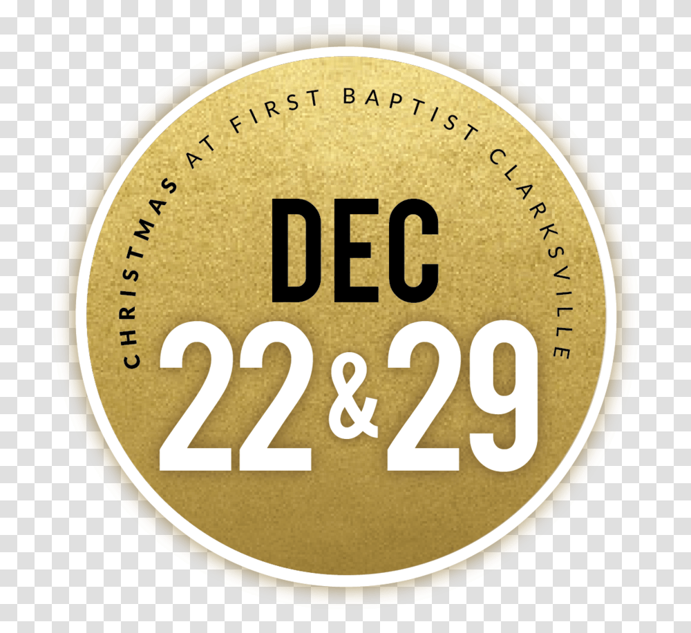 The Greatest Gift Dates 05 Circle, Label, Gold, Number Transparent Png