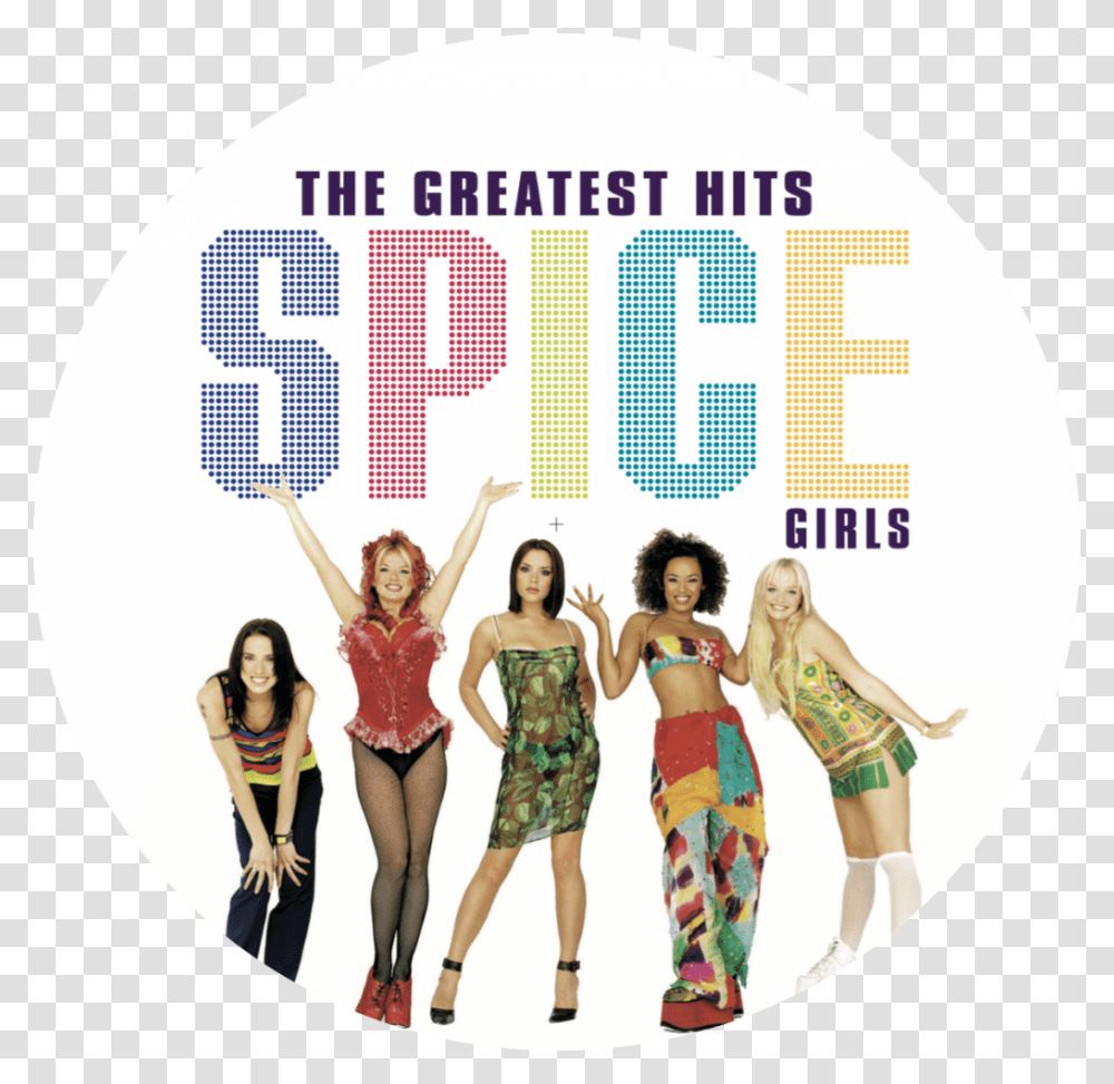 The Greatest Hits Vinyl Is Available Now Spice Girls Greatest Hits Picture Disc, Person, Poster, Advertisement, Shoe Transparent Png