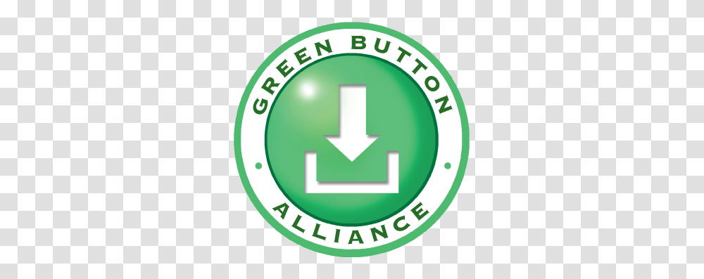 The Green Button Thegba Twitter Greenbutton Alliance Logo, Symbol, Trademark, Recycling Symbol Transparent Png