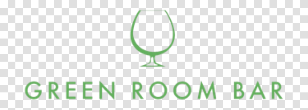 The Green Room Bar Wine Glass, Logo, Trademark Transparent Png