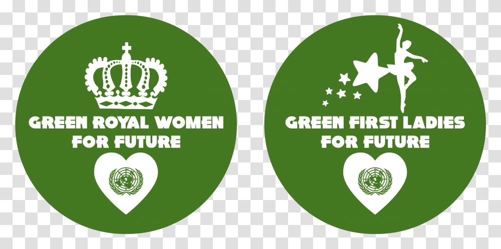The Green Royal Women And First Ladies Emblem, Logo, Symbol, Label, Text Transparent Png