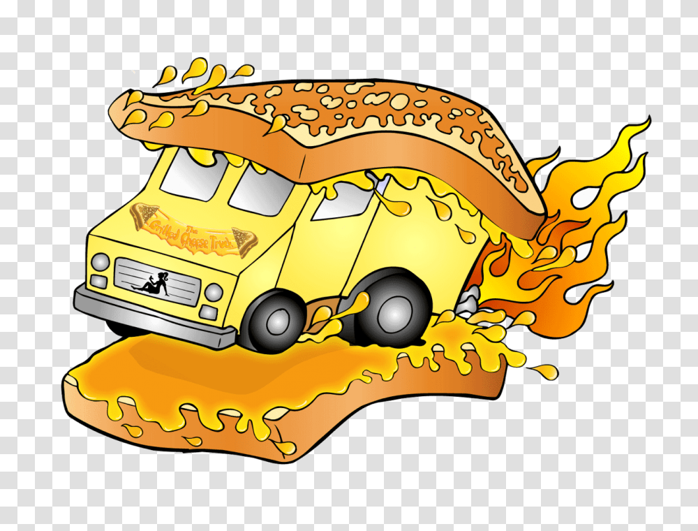The Grilled Cheese Truck, Car, Vehicle, Transportation, Bus Transparent Png