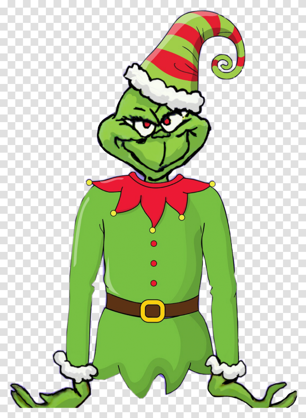 The Grinch Free Grinch Clipart, Elf, Green Transparent Png