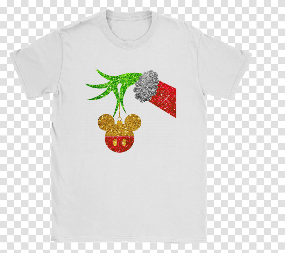 The Grinch Hand Holding Mickey Mouse Shirt Week Is Long The Silver Cat Feeds, Plant, Food, T-Shirt Transparent Png