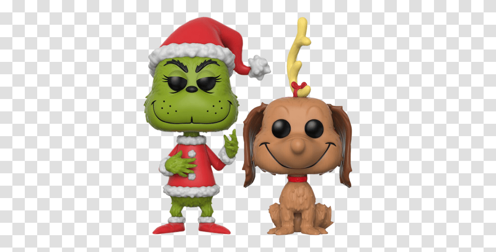 The Grinch How The Pop Stole Christmas Pop Vinyl Bundle Set Of 2 Funko Pop Grinch, Elf, Food, Sweets, Confectionery Transparent Png