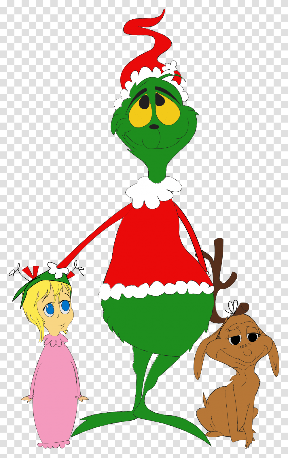 The Grinch Lt3 Copyright Cartoon, Elf, Plush, Toy Transparent Png