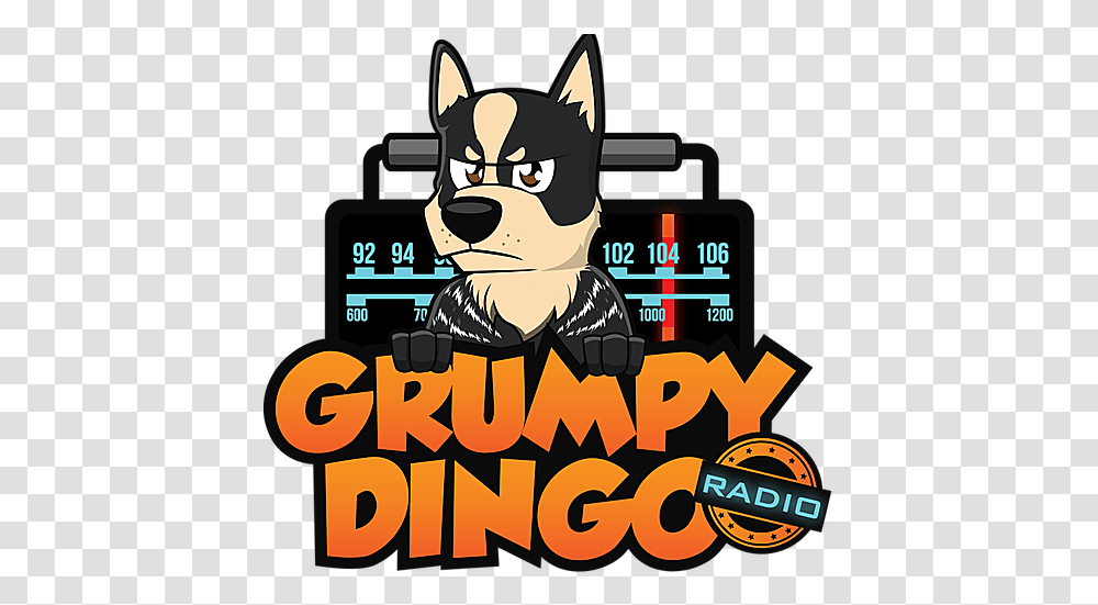 The Grumpy Dingo Radio Brandy Old Fashioned Cartoon, Advertisement, Poster, Paper, Flyer Transparent Png