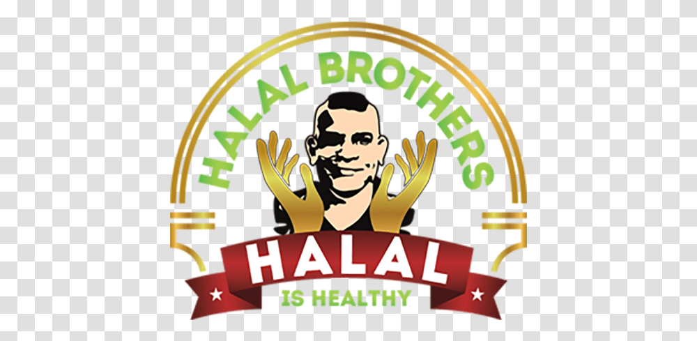 The Halal Brothers Apps On Google Play Happy, Logo, Symbol, Trademark, Poster Transparent Png