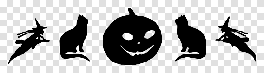 The Halloween Tree Jack O Lantern Silhouette Pumpkin Free, Gray, World Of Warcraft Transparent Png