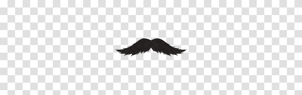 The Handlebar Moustache Brush Stroke Icon, Outdoors, Nature, Silhouette, Animal Transparent Png