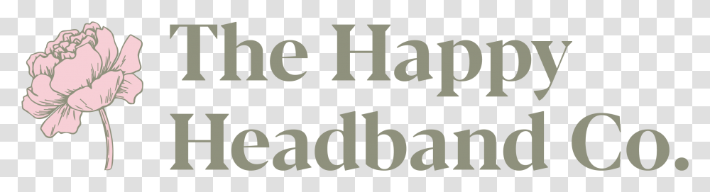 The Happy Headband Co Tan, Word, Number Transparent Png