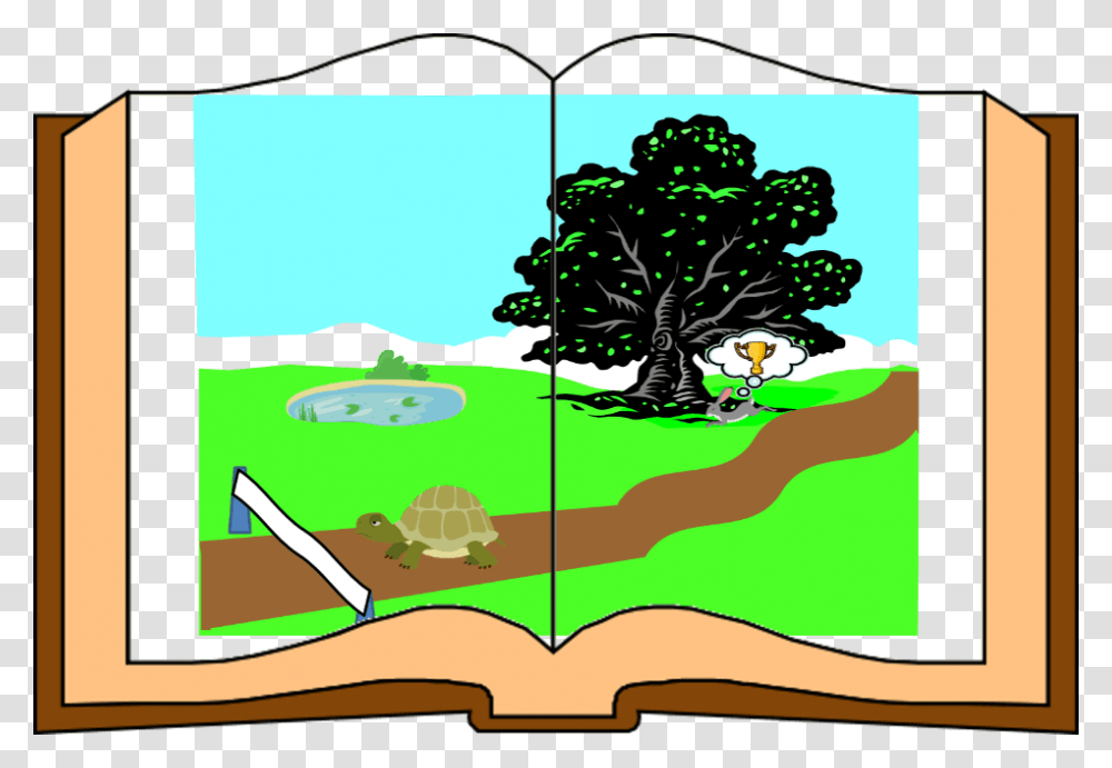 The Hare And The Tortoise Bilingual Avenue, Plant, Vegetation, Nature, Outdoors Transparent Png