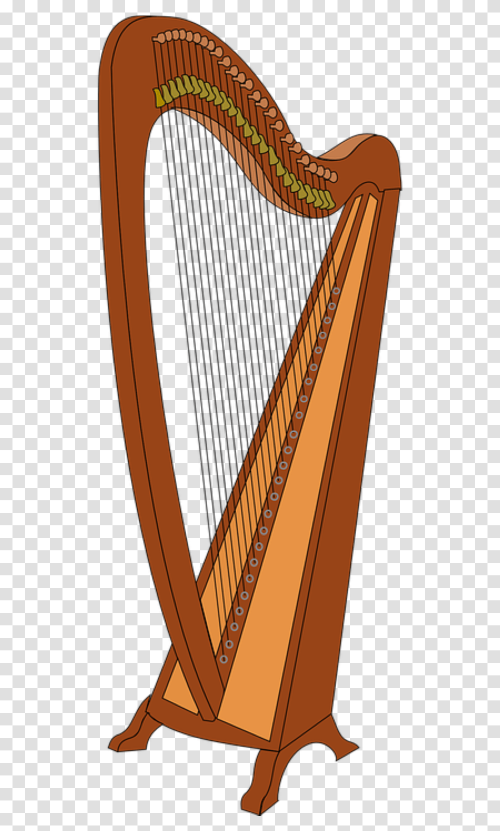 The Harp Arpa Instrumento Musical, Musical Instrument Transparent Png