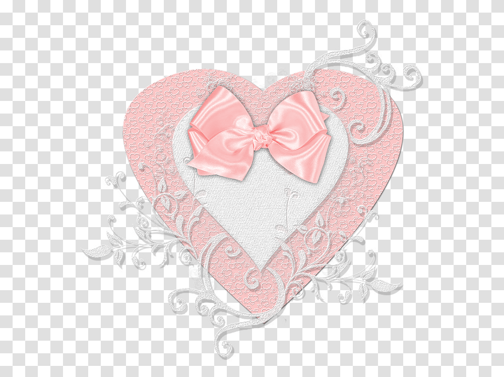The Heart Of Valentine Heart Shape Love Romantic Heart, Accessories, Accessory, Lace, Cushion Transparent Png