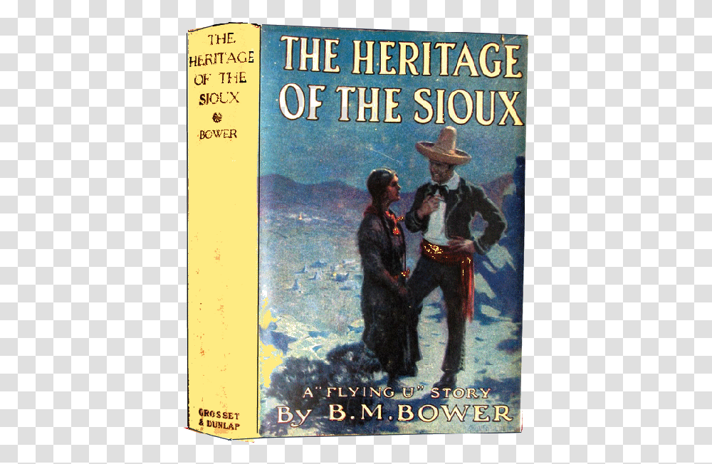 The Heritage Of Sioux Poster, Person, Advertisement, Novel, Book Transparent Png