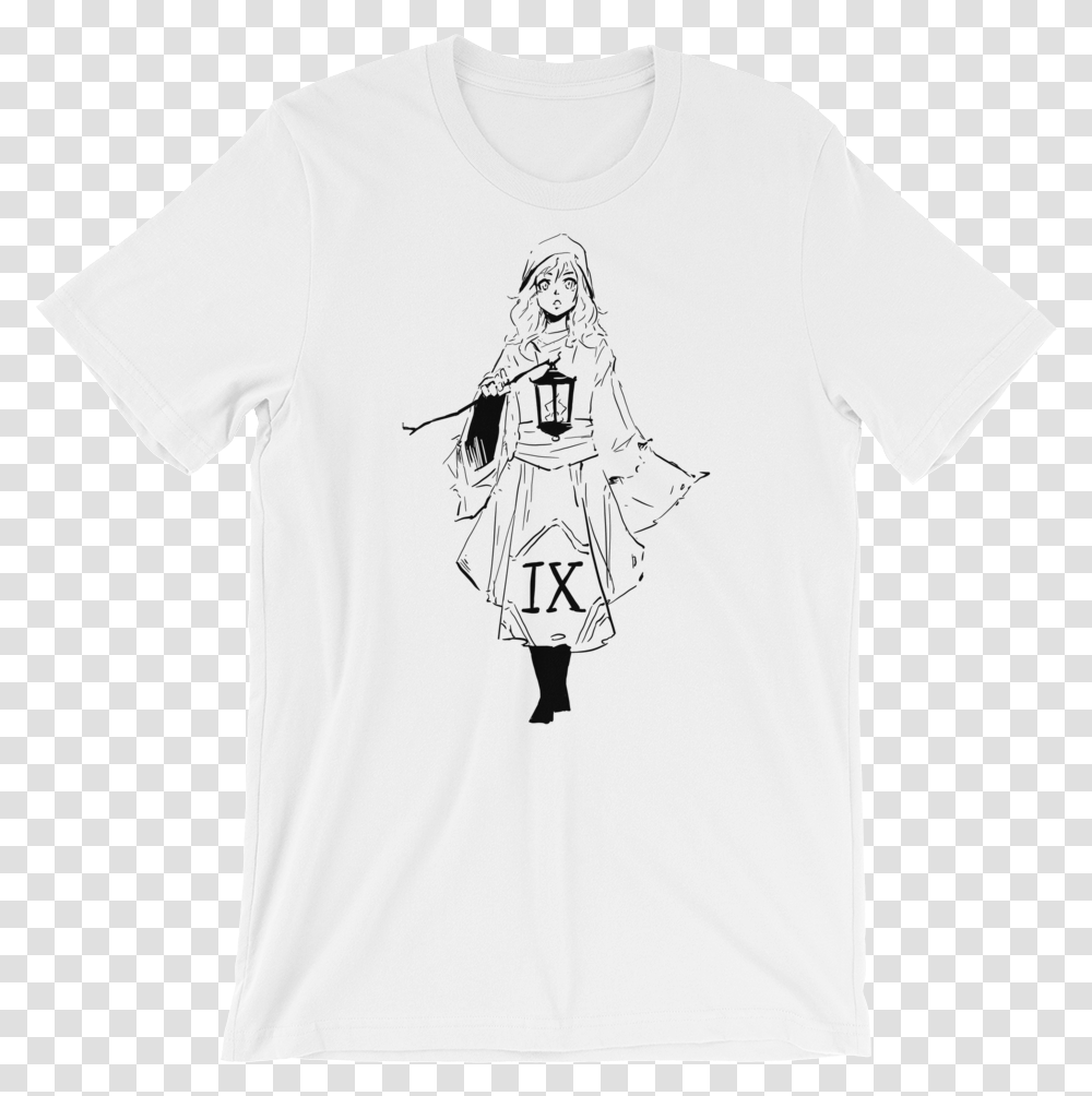 The Hermit Tarot Card Shirt Cartoon, Clothing, Apparel, T-Shirt Transparent Png