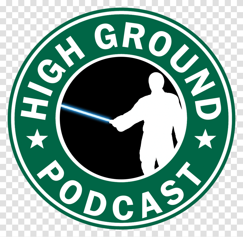 The High Ground A Star Wars Podcast For People Who Actually Sith Logo, Symbol, Text, Person, Word Transparent Png