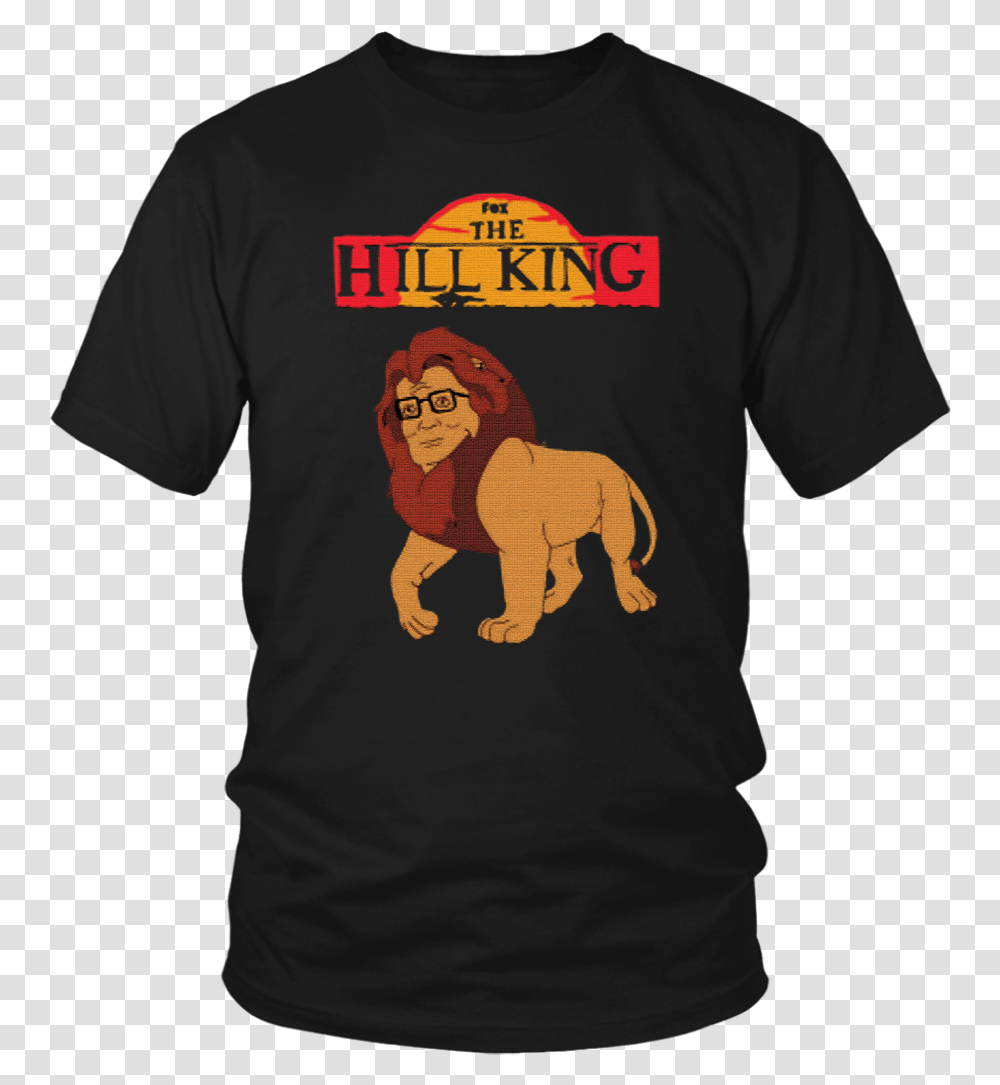 The Hill King Bobby Hill Lion King Style T Shirts Fred Vanvleet T Shirt, Apparel, T-Shirt, Person Transparent Png