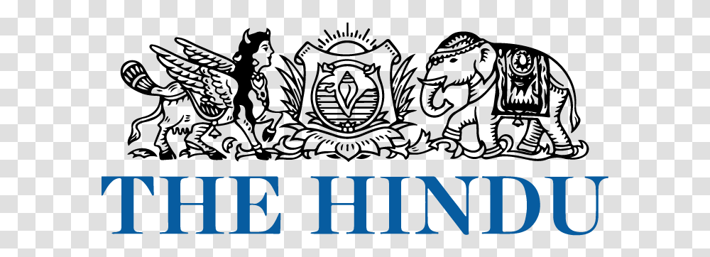 The Hindu Newspaper Logo Hindu Newspaper Logo, Symbol, Trademark, Text, Alphabet Transparent Png