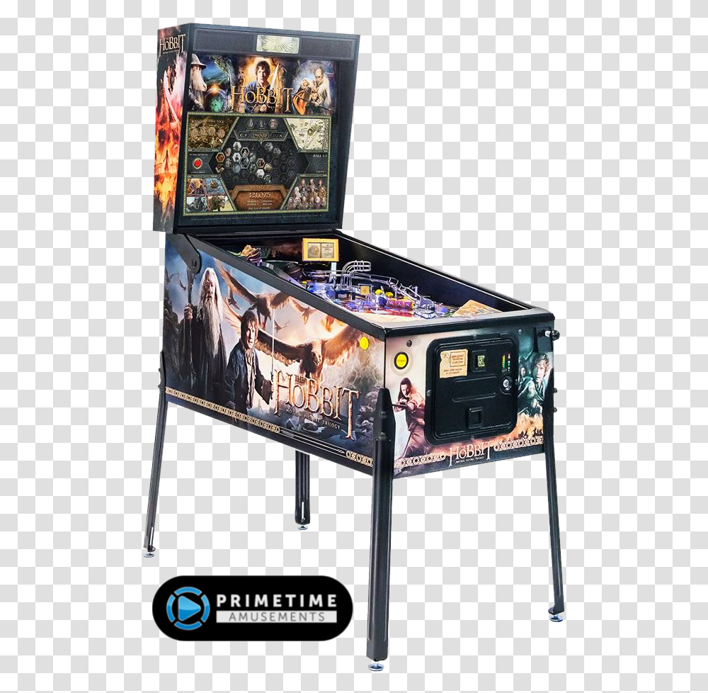 The Hobbit Black Arrow Special Edition Pinball Hobbit Black Arrow Pinball, Arcade Game Machine Transparent Png