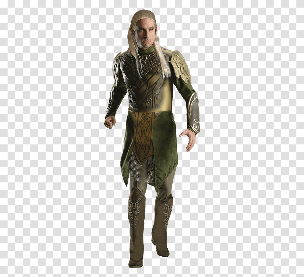 The Hobbit Deluxe Legolas Greenleaf Costume Lord Of The Rings Legolas Costume, Apparel, Person, Human Transparent Png