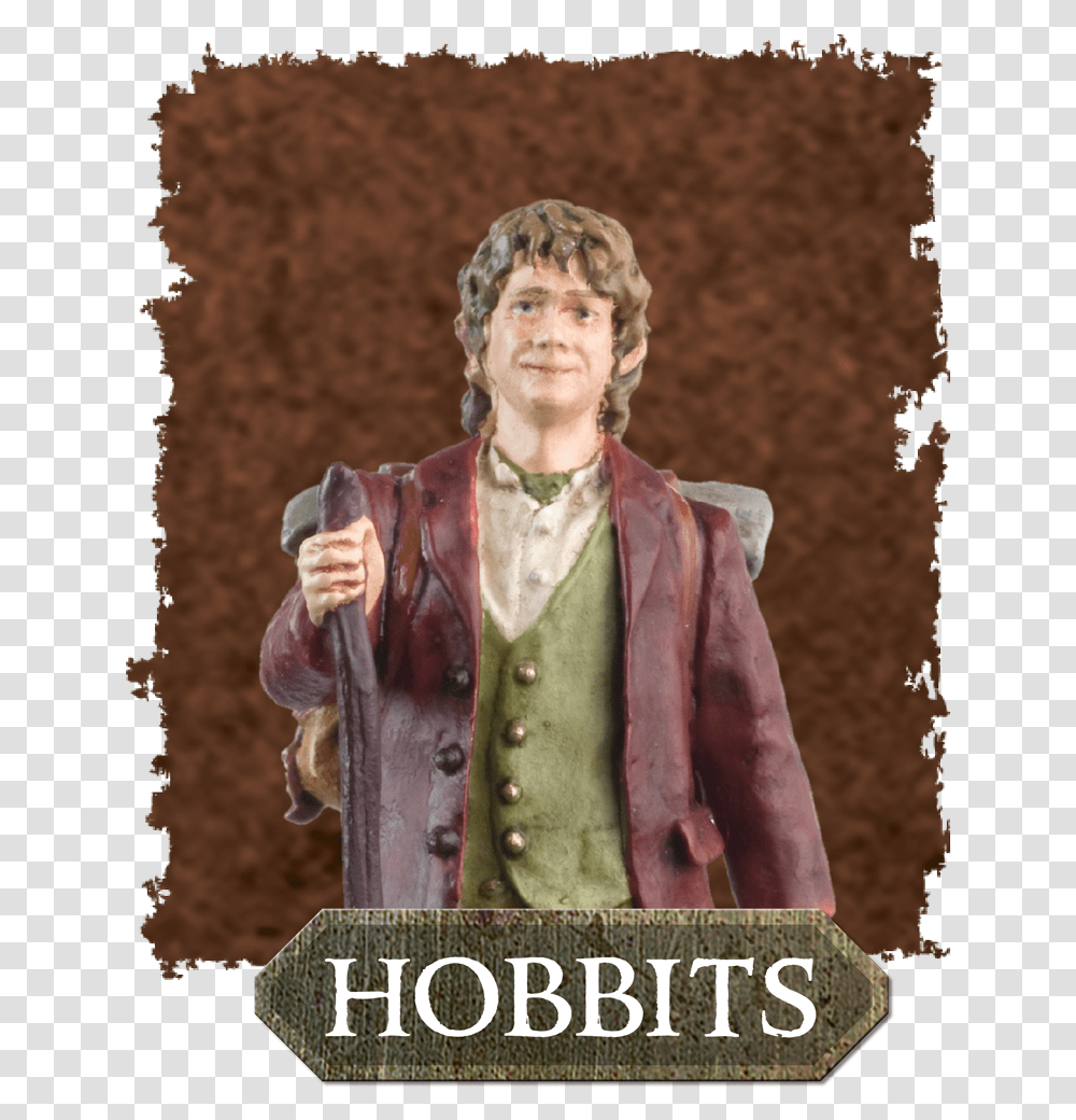 The Hobbit Figurines Poster, Person, Advertisement, Flyer Transparent Png