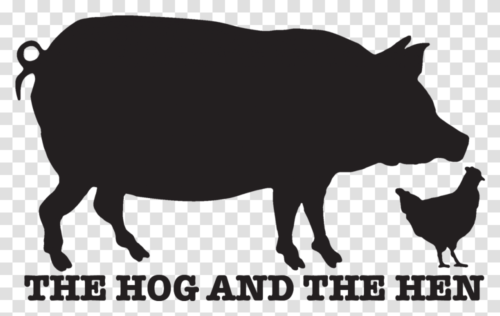 The Hog And The Hen Pig, Mammal, Animal, Boar, Wildlife Transparent Png