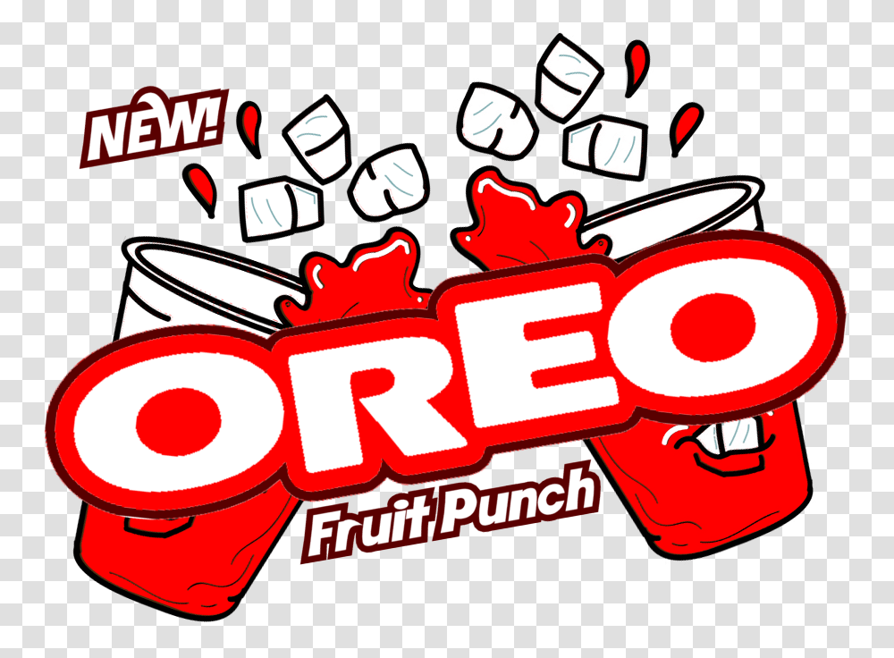 The Holidaze Fruit Punch Oreo Cookies, Label Transparent Png