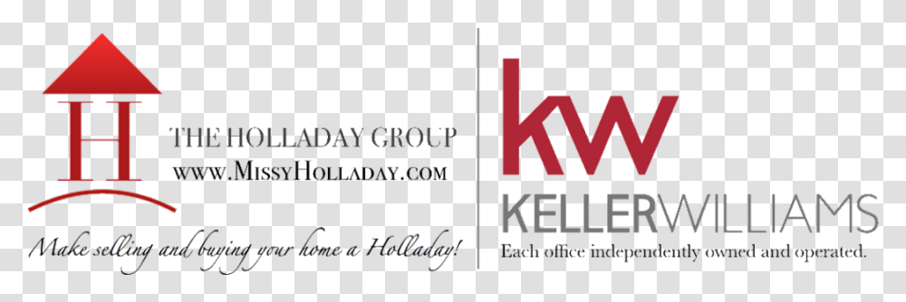 The Holladay Group At Keller Williams Keller Williams Logo Each Office, Alphabet, Word Transparent Png