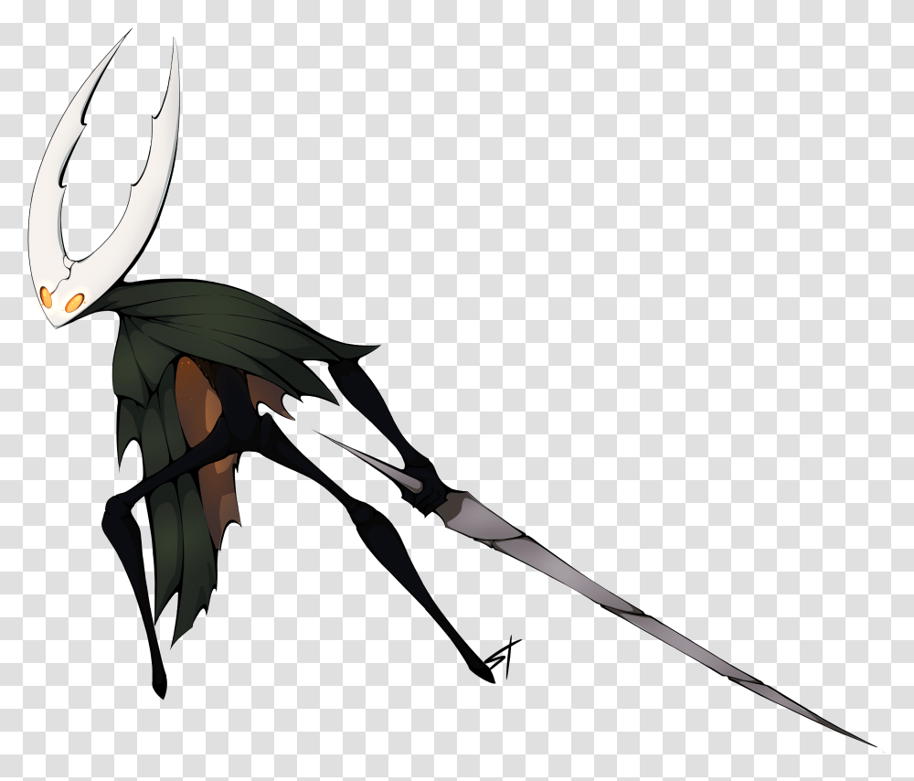 The Hollow Knight Download Hollow Knight Hollow Knight, Bow, Weapon, Weaponry, Spear Transparent Png