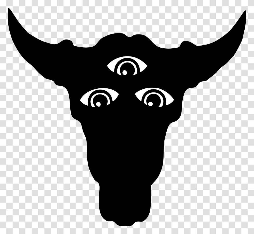 The Holy Cow Big Cult Clipart, Stencil, Light, Mammal, Animal Transparent Png