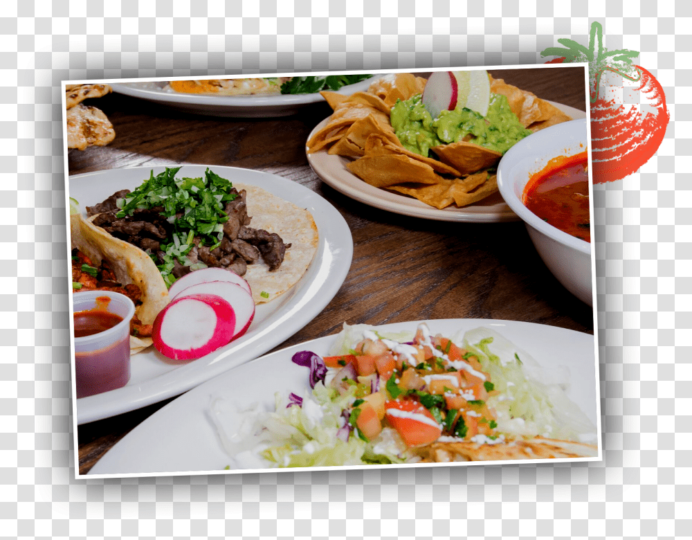 The Home Of Authentic Mexican Food Lettuce, Dish, Meal, Seasoning, Taco Transparent Png