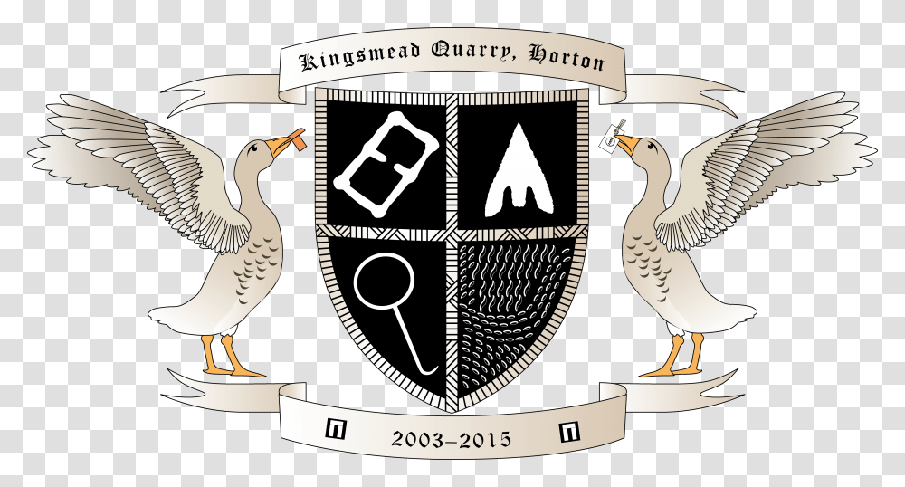The Horton Crest Designed By Andy Sole And Gareth Main St Cafe, Armor, Bird, Animal, Shield Transparent Png
