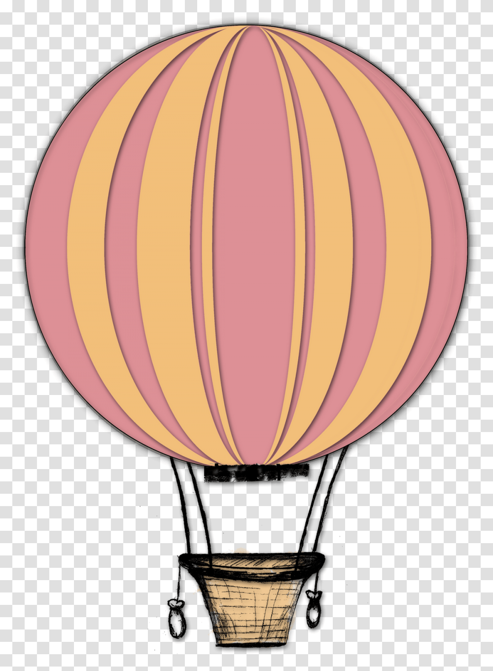 The Hot Air Balloon Dream Circle Hot Air Balloon, Aircraft, Vehicle, Transportation Transparent Png